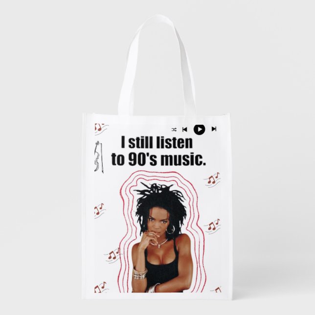 lauryn hill aesthetic tote bag (Front)
