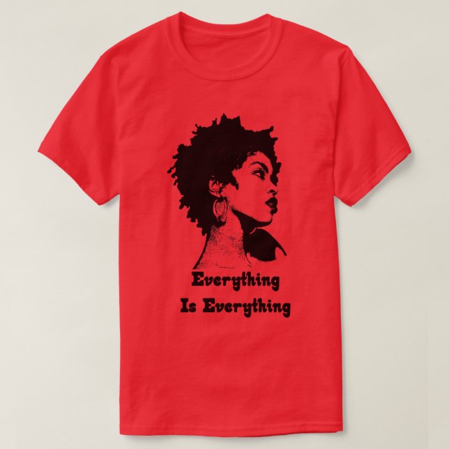 Lauryn Hill Everything Is Everything T-Shirt (Design Front)