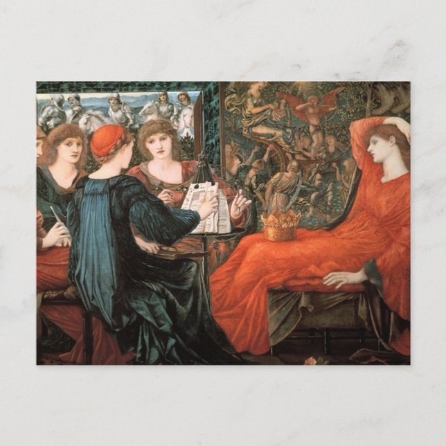 Laus Veneris by Sir Edward Burne-Jones Postcard (Front)