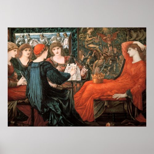 Laus Veneris by Sir Edward Burne_Jones Poster