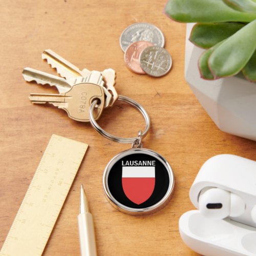 Lausanne coat of arms SWITZERLAND Keychain