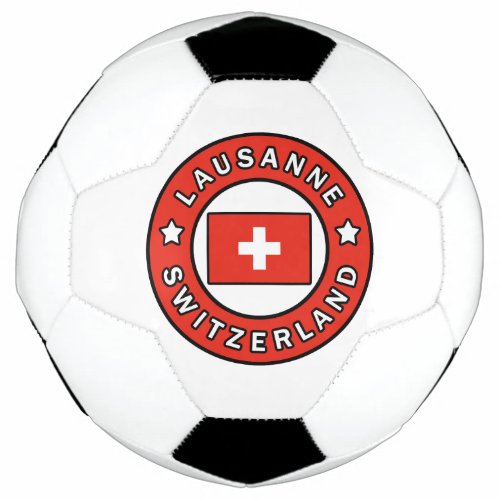 Lausanne Switzerland Soccer Ball