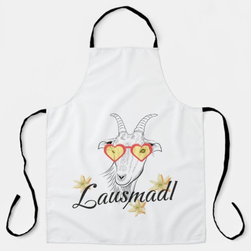 Lausmadl Oktoberfest Dirndl Bayern Spruch Apron