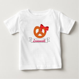 Lausmadl Oktoberfest Dirndl Bayern Spruch Baby T-Shirt