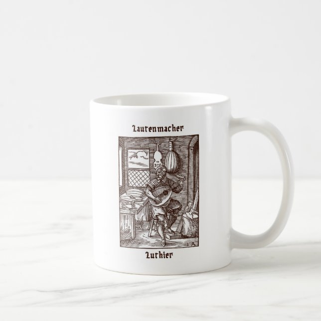 Lautenmacher - Luthier Coffee Mug (Right)