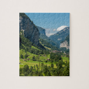 Lauterbrunnen - Bernese Alps - Switzerland Jigsaw Puzzle