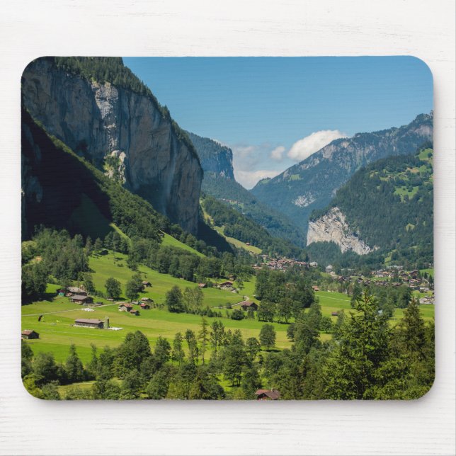 Lauterbrunnen  - Bernese Alps - Switzerland Mouse Pad (Front)