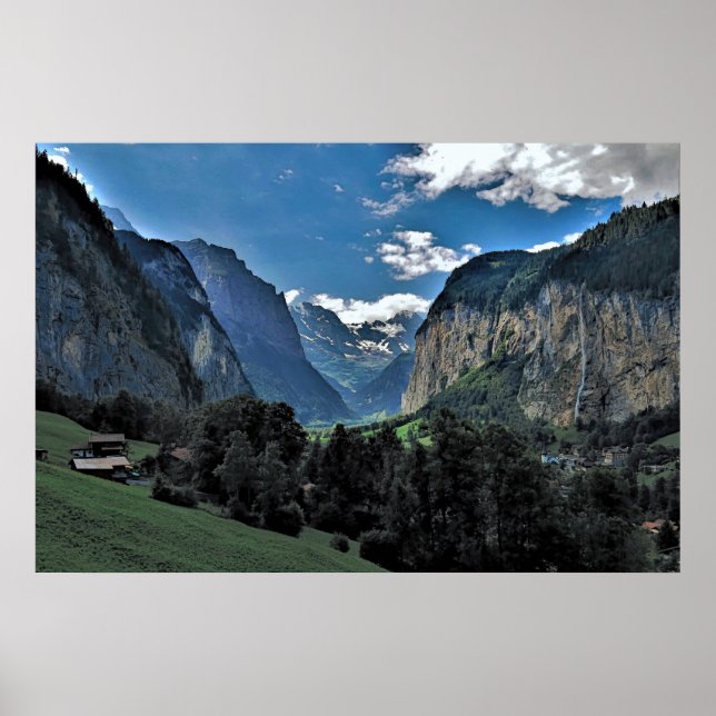 Lauterbrunnen Valley Poster (Front)