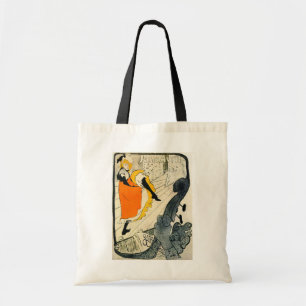 Lautrec: Jane Avril Dancing the Can-Can Tote Bag