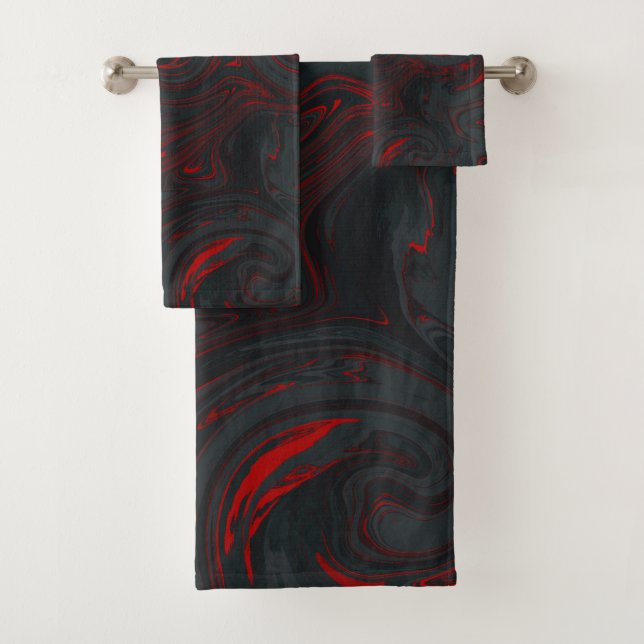 Lava Bath Towel Set (Insitu)