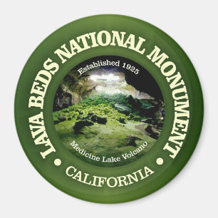 Lava Beds (NM) Magnet