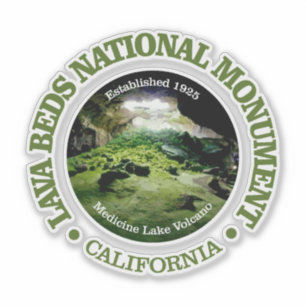 Lava Beds (NM) Sticker