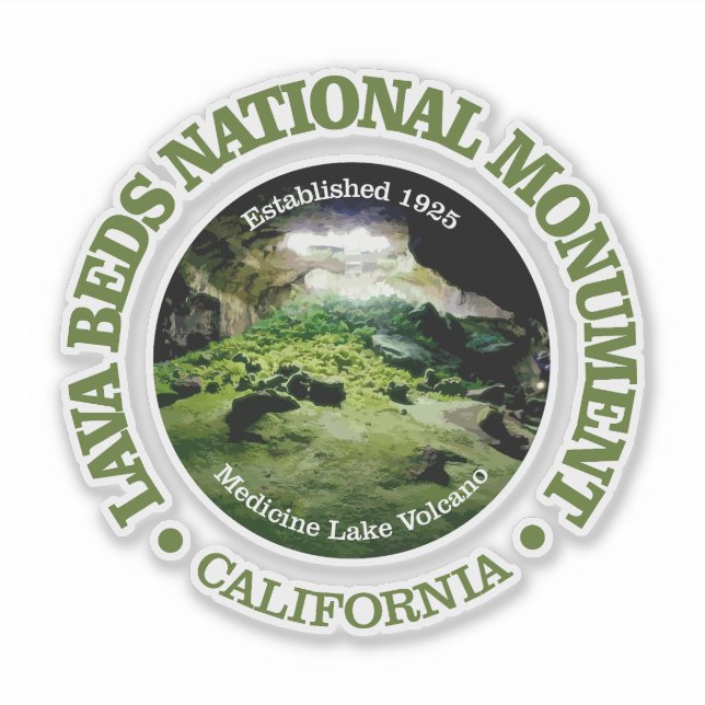 Lava Beds (NM) Sticker (Front)