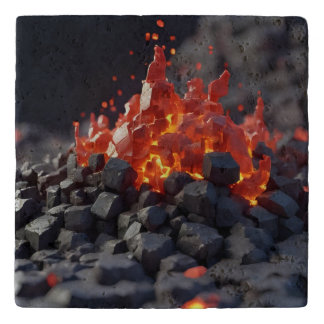 Lava Blocks Trivet