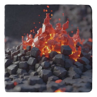 Lava Blocks Trivet