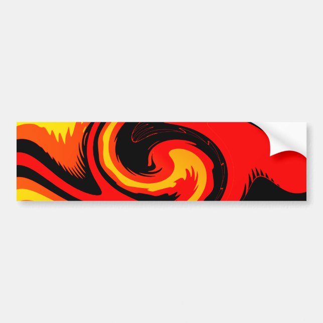 Lava   bumper sticker (Front)