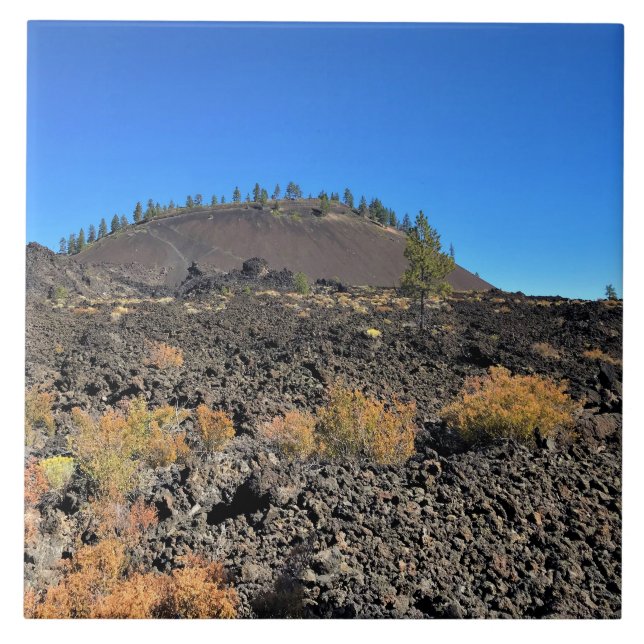 Lava Butte, OR Ceramic Tile (Front)