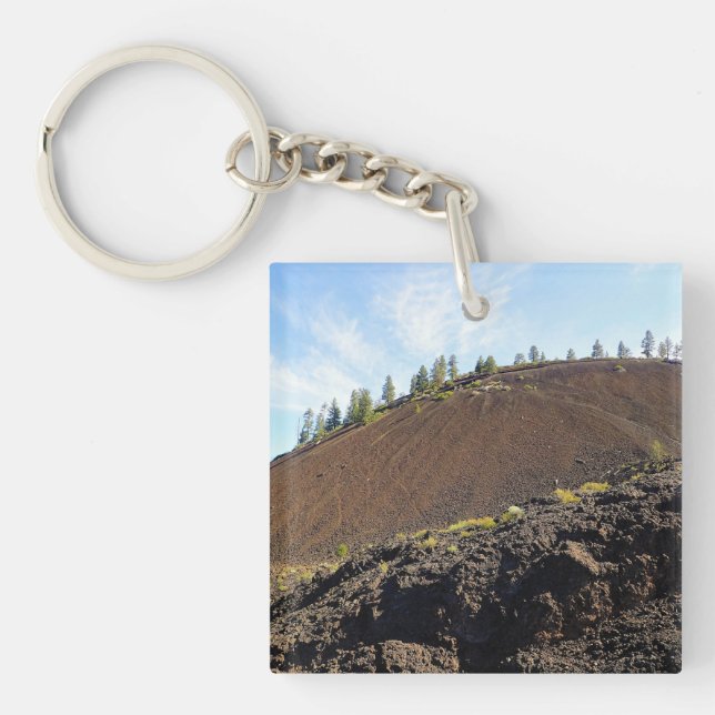 Lava Butte, Oregon Keychain (Front)