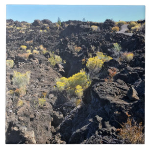 Lava Butte Trail, OR Ceramic Tile