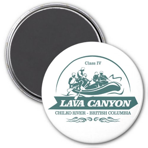 Lava Canyon rafting 2 Magnet