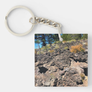 Lava Cast Forest, OR Keychain