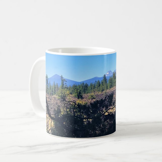 Lava Cast Forest, Oregon Coffee Mug (Front Left)