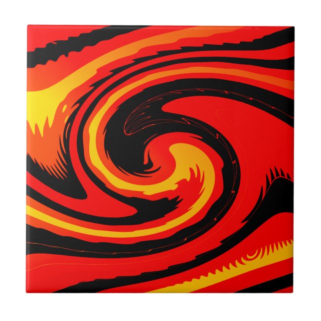 Lava   ceramic tile (Front)