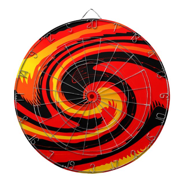 Lava   dart board (Front)