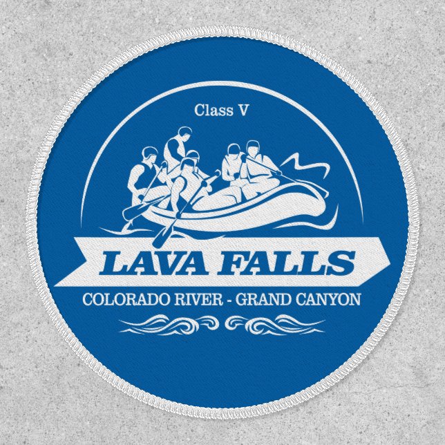 Lava Falls (rafting 2) Patch (Front)