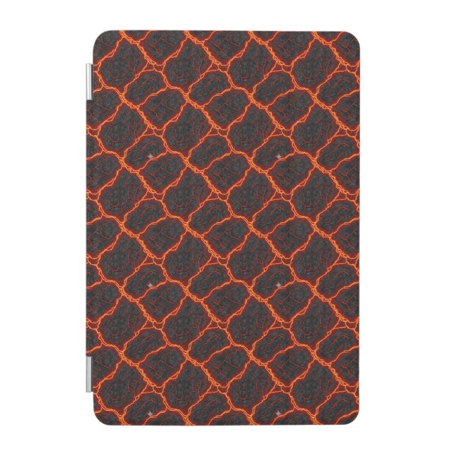Lava Flow Seamless Pattern iPad Mini Cover (Front)