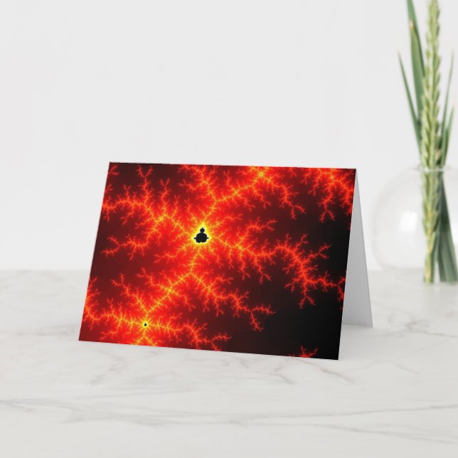 Lava Greetings Card (Front)
