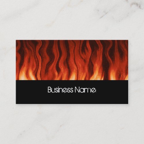 lava heat business card