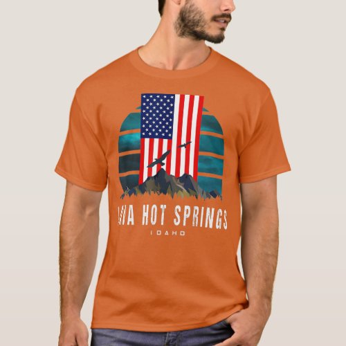 Lava Hot Springs Idaho US American Vintage Retro M T_Shirt