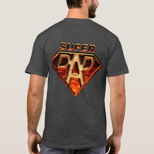 Lava Hot Super Dad T_Shirt