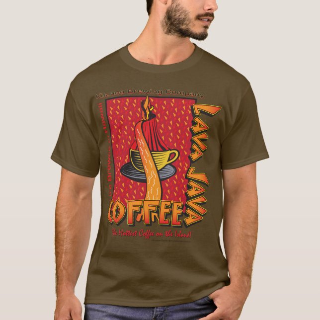Lava Java Hawaiian Coffee T-Shirt (Front)
