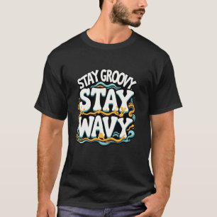 Lava Lamp Retro Aesthetic Psychedelic Groovy Vibes T-Shirt