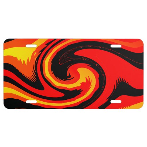 Lava   license plate