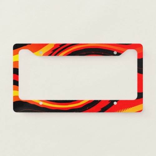 Lava   license plate frame