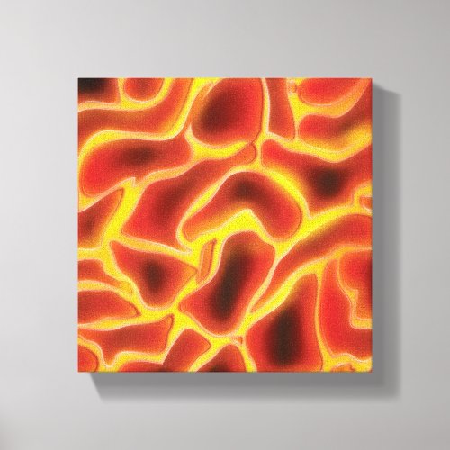 Lava Magma Canvas Print