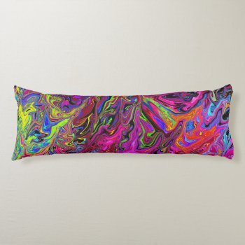 Lava Of Colors  Body Pillow by zzl_157558655514628 at Zazzle