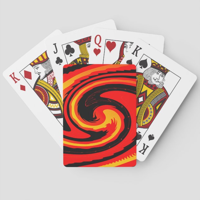 Lava   poker cards (Back)