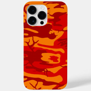 Lava Red Camo Case-Mate iPhone 14 Pro Max Case