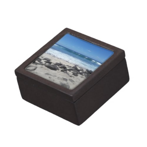 Lava Rock Beach Ocean Waves   Gift Box