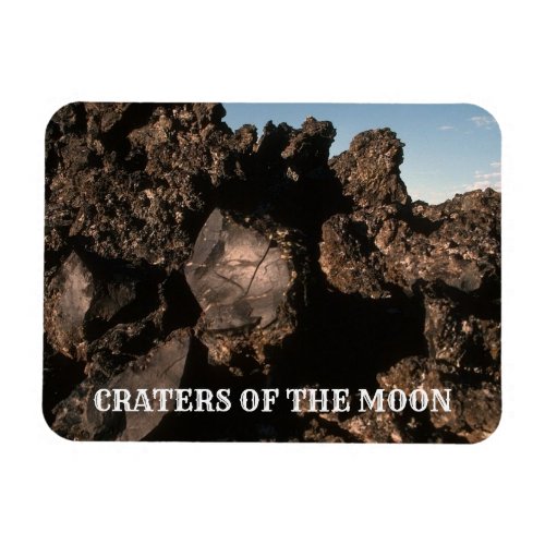 Lava Rock Formations Craters of the Moon Park Magnet