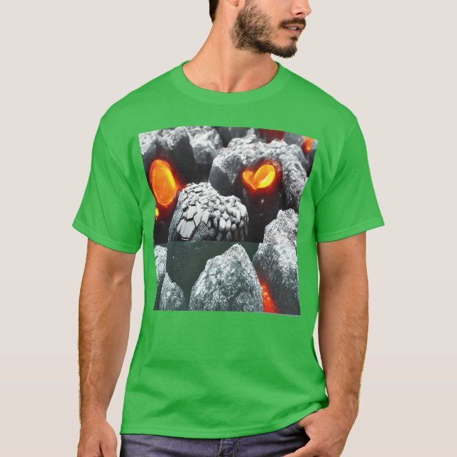 Lava rock girl T-Shirt (Front)