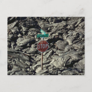 Lava Stop Photo Postcard