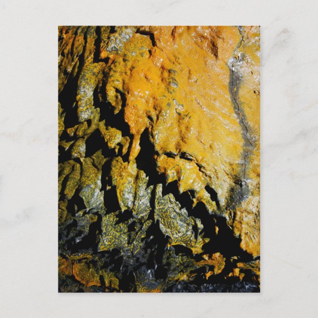 Lava tube cave postcard (Front)