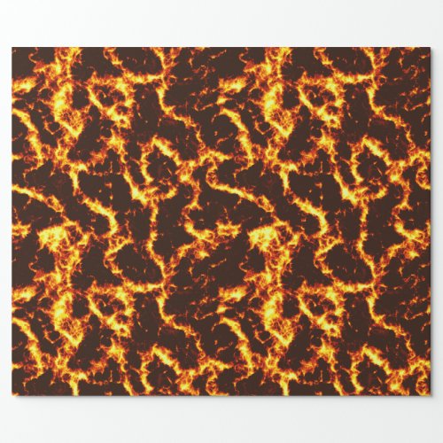 Lava Wrapping Paper