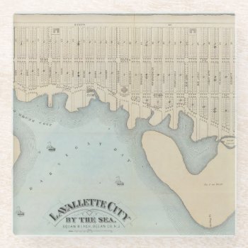 Lavallette City By The Sea  Squan Beach  Nj Glass Coaster by davidrumsey at Zazzle