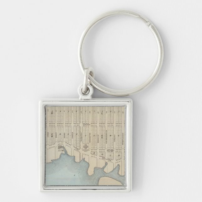 Lavallette City by the Sea, Squan Beach, NJ Keychain (Front)